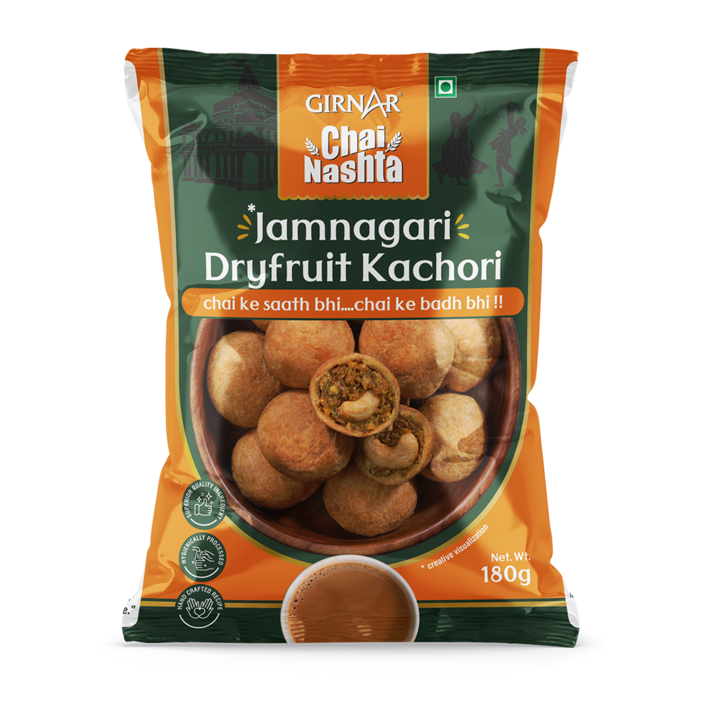 Girnar Chai Nashta - Jamnagari Dryfruit Kachori