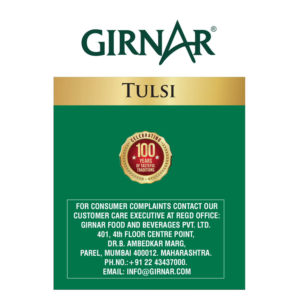 Girnar Green Tea Bags - Tulsi