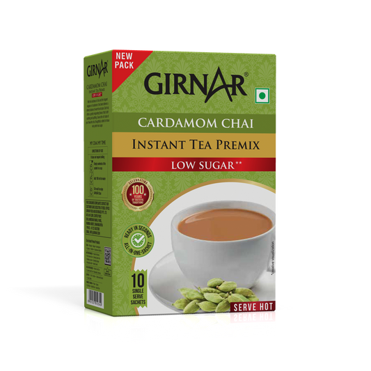 Girnar Instant Tea Premix With Cardamom (Low Sugar)