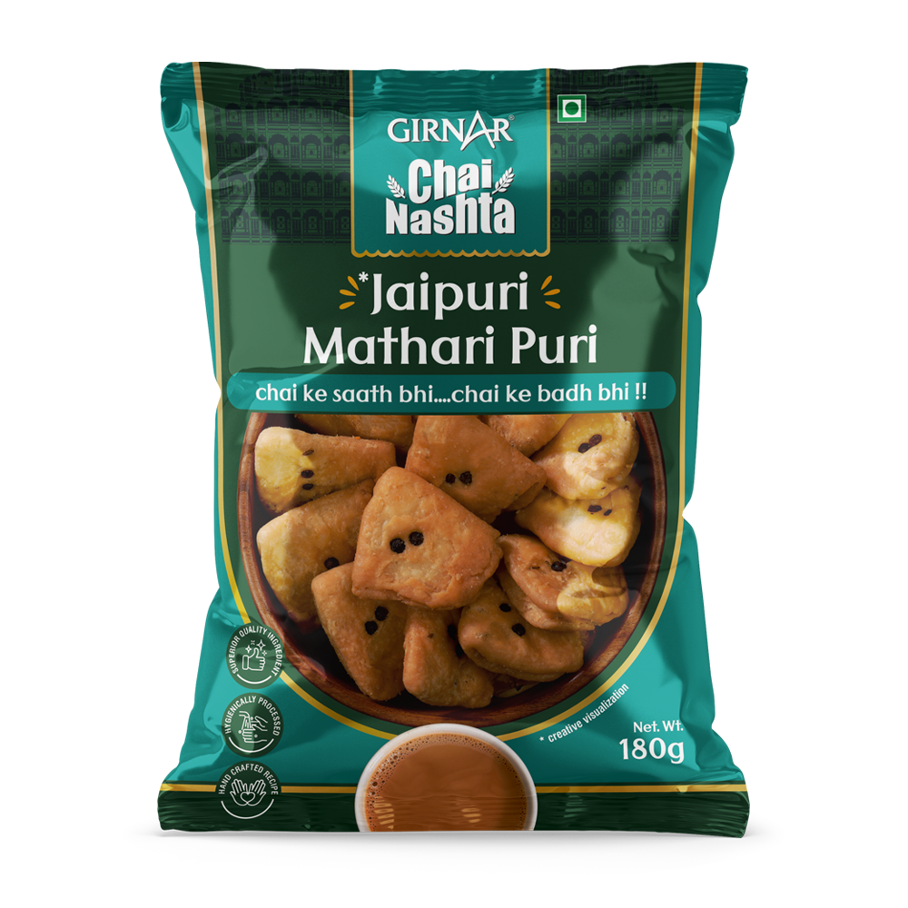 Girnar Chai Nashta - Jaipuri Mathari Puri