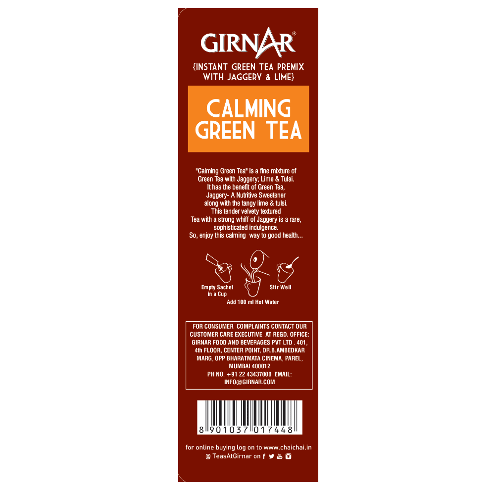 Girnar Instant Premix Calming Green Tea