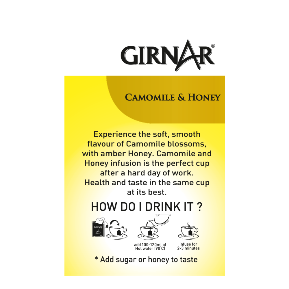 Girnar Camomile Infusion With Honey