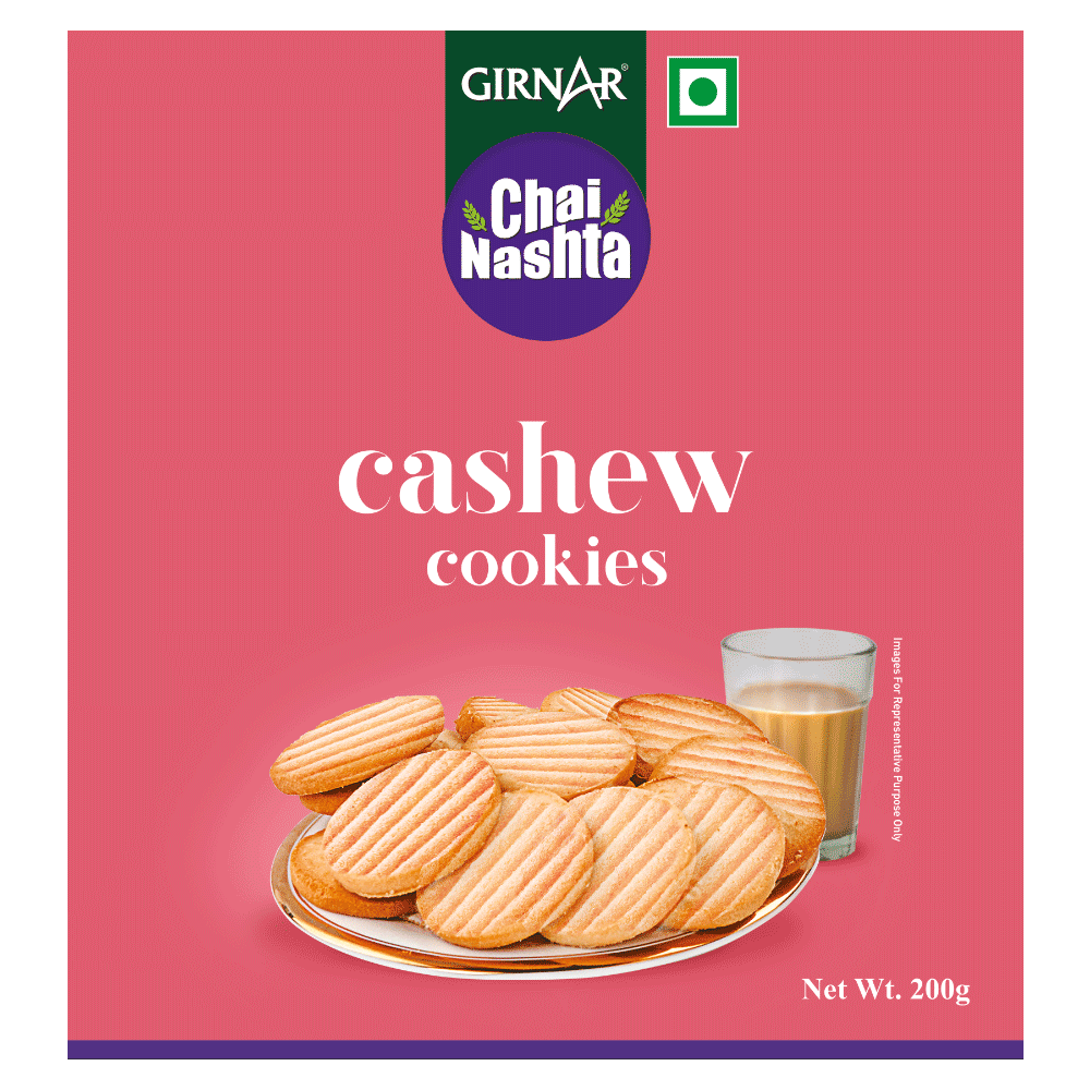 Girnar Chai Nashta - Cashew Cookies