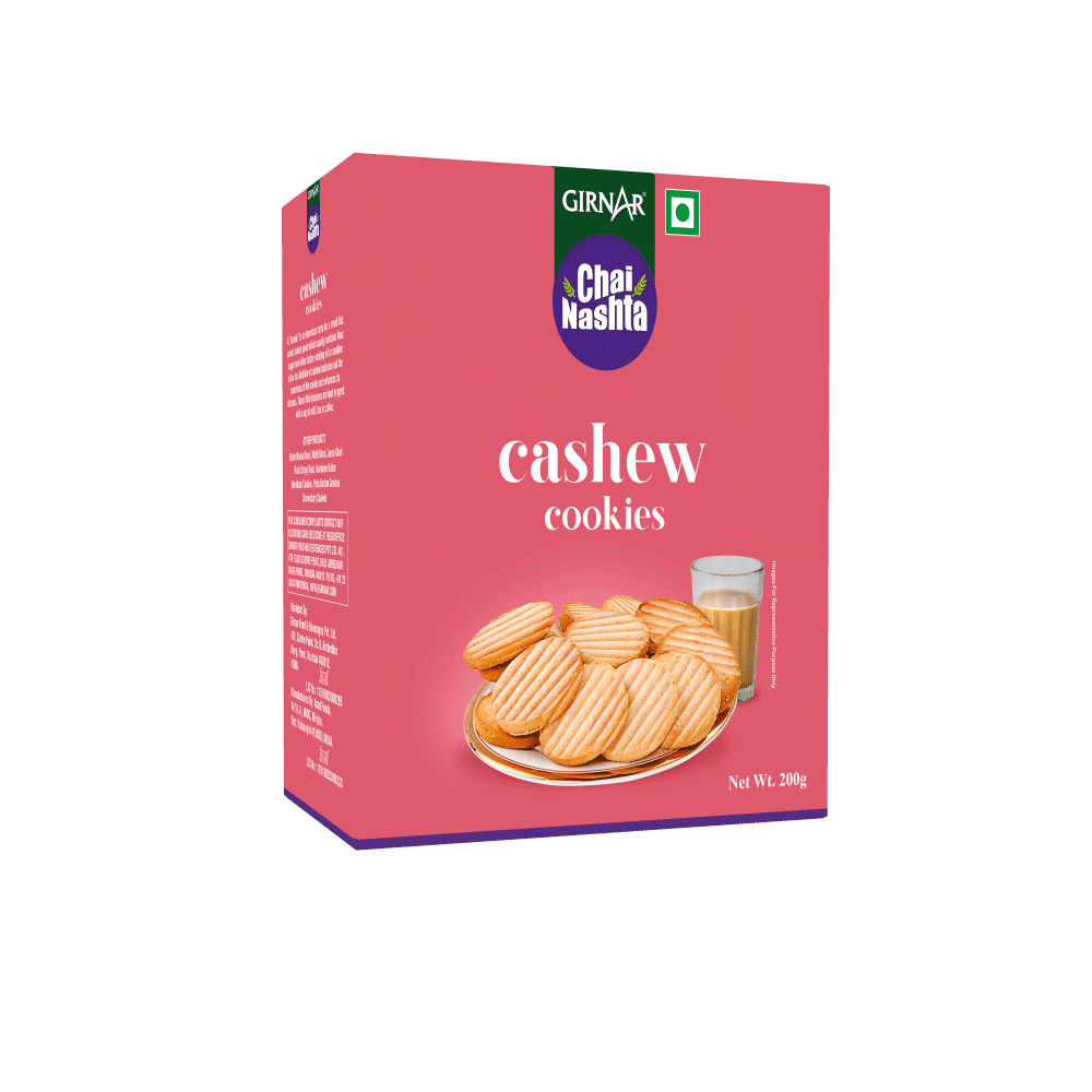 Girnar Chai Nashta - Cashew Cookies
