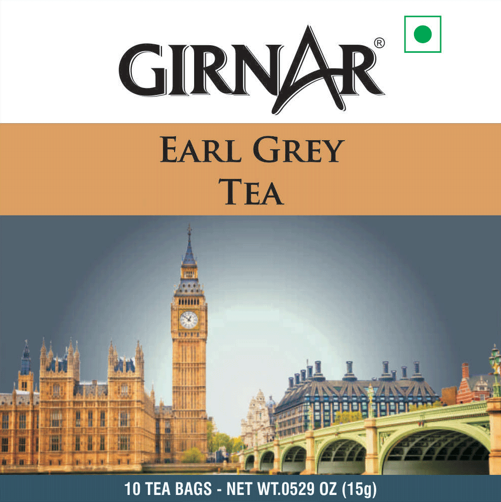 Girnar Black Tea Bags - Earl Grey