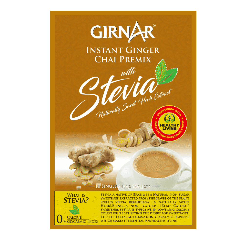 Girnar Instant Ginger Chai Premix With Stevia