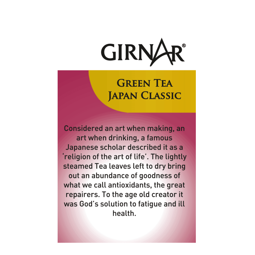 Girnar Green Tea Bags - Japan Classic