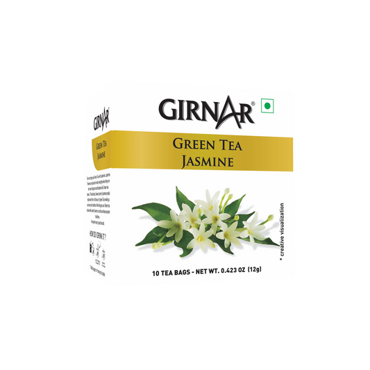 Girnar Green Tea Bags - Jasmine