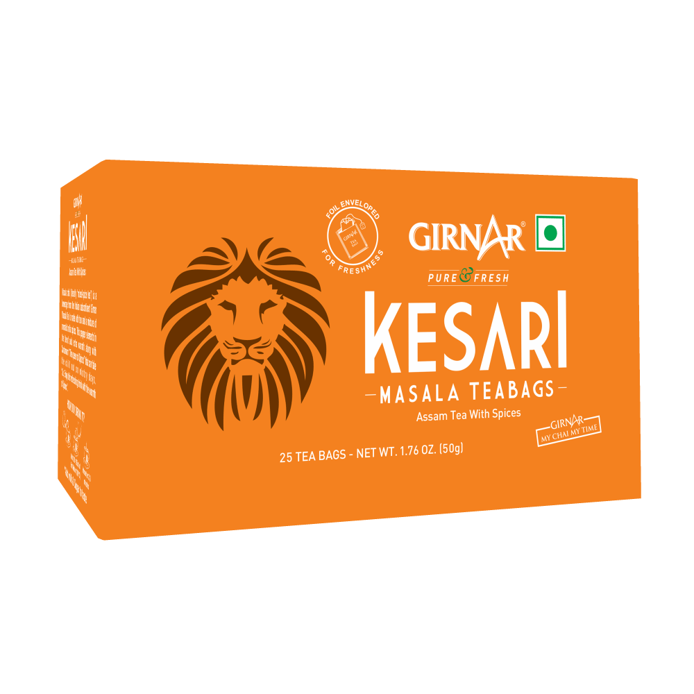 Girnar Black Tea Bags - Kesari Masala