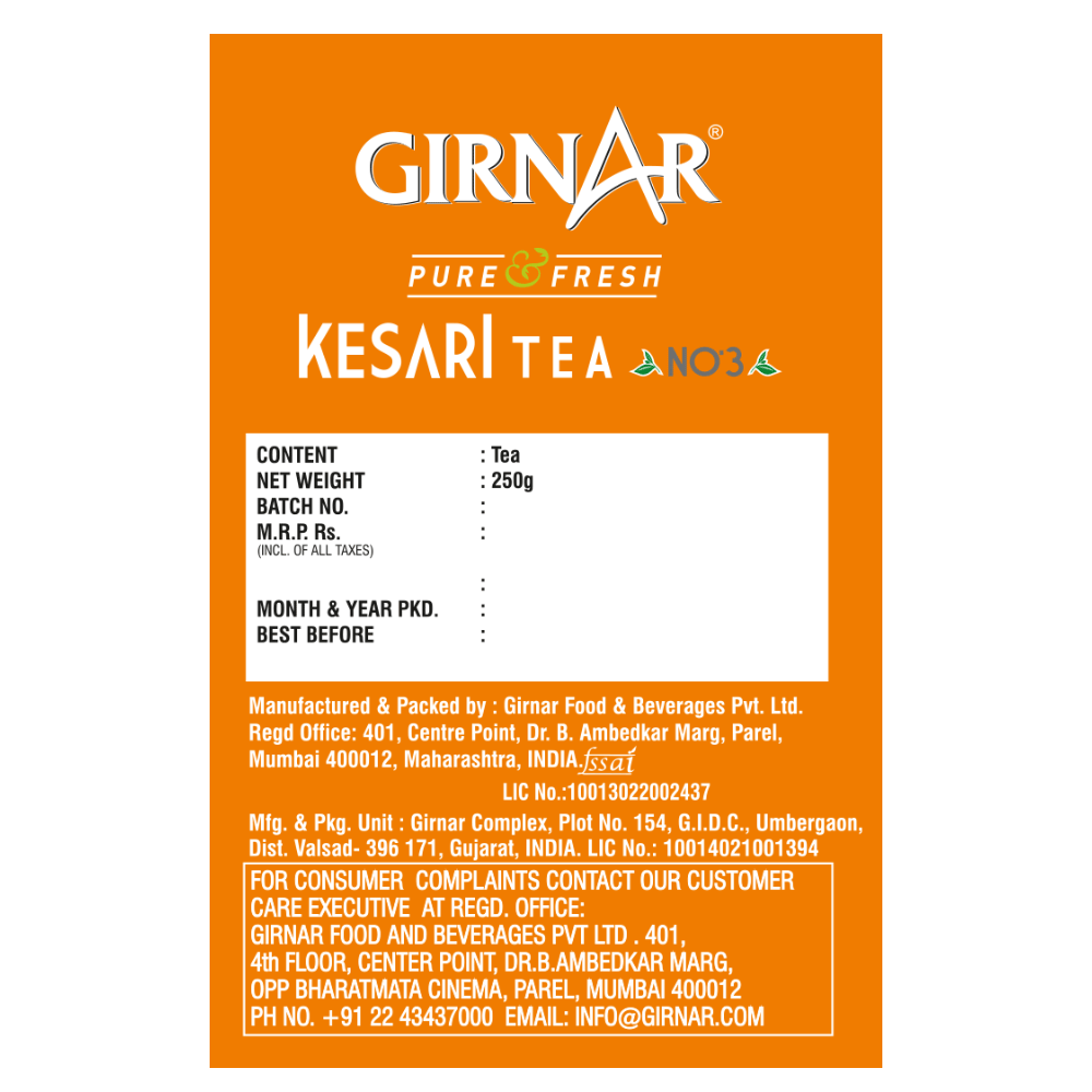 Girnar Kesari Tea - No.3