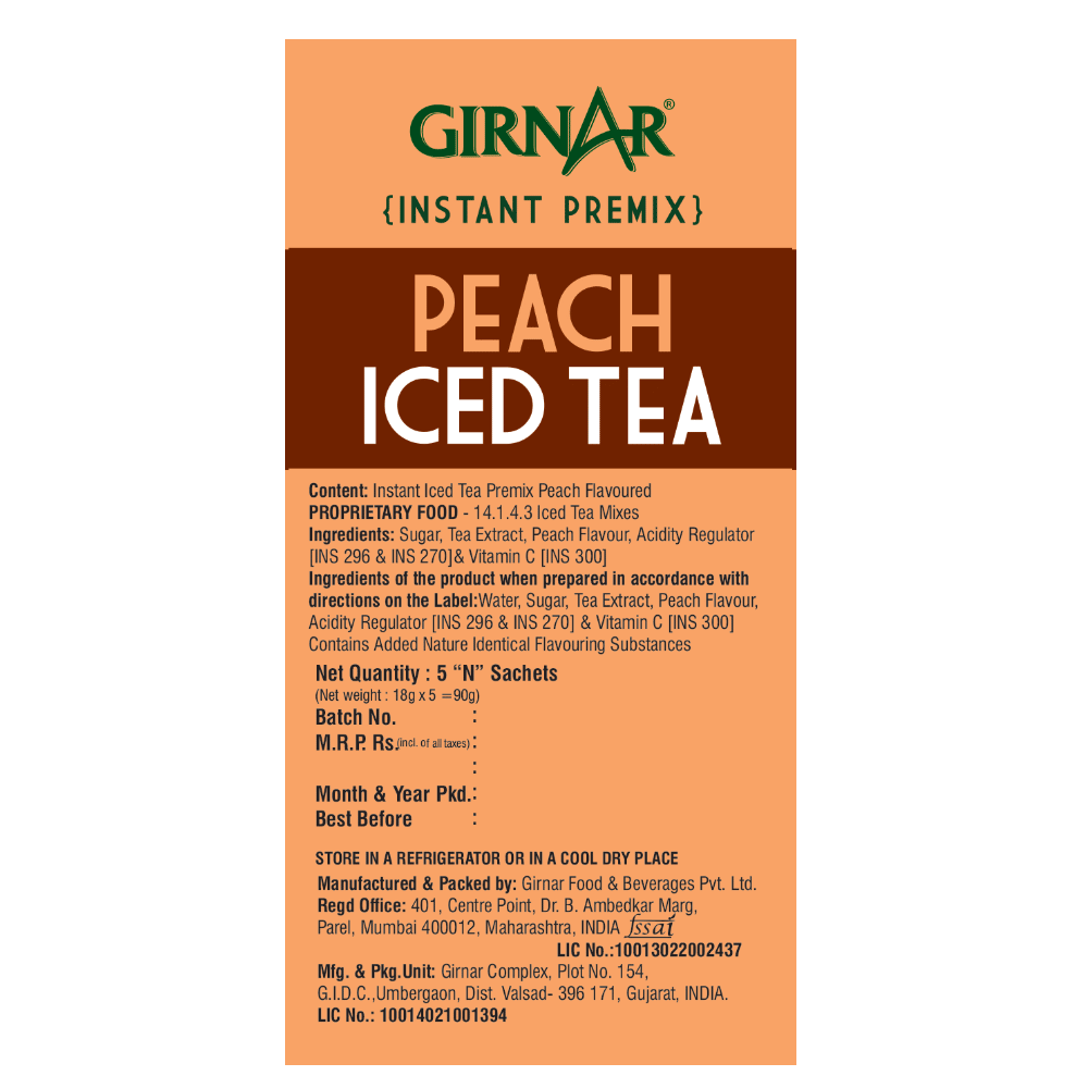 Girnar Peach Iced Tea