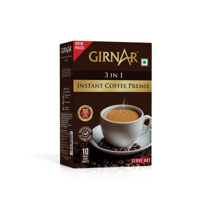 Girnar Instant Premix 3 In 1 Coffee