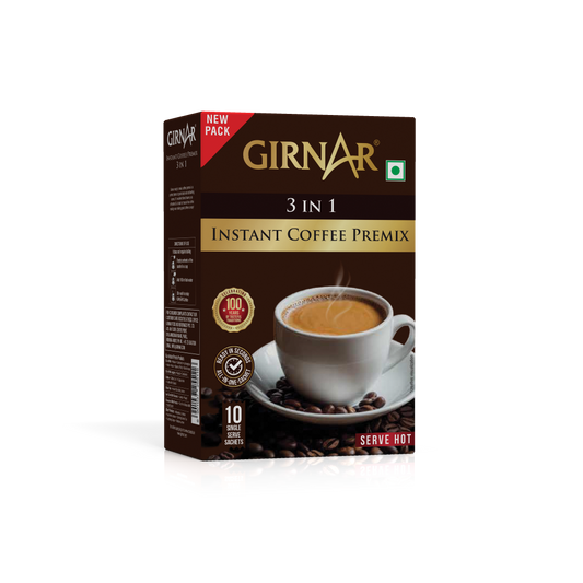 Girnar Instant Premix 3 In 1 Coffee