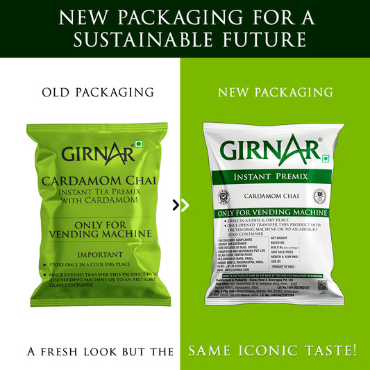 Girnar Instant Tea Premix With Cardamom (1kg Vending Pack)