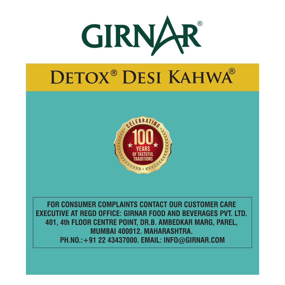 Girnar Green Tea Bags - Detox / Desi Kahwa