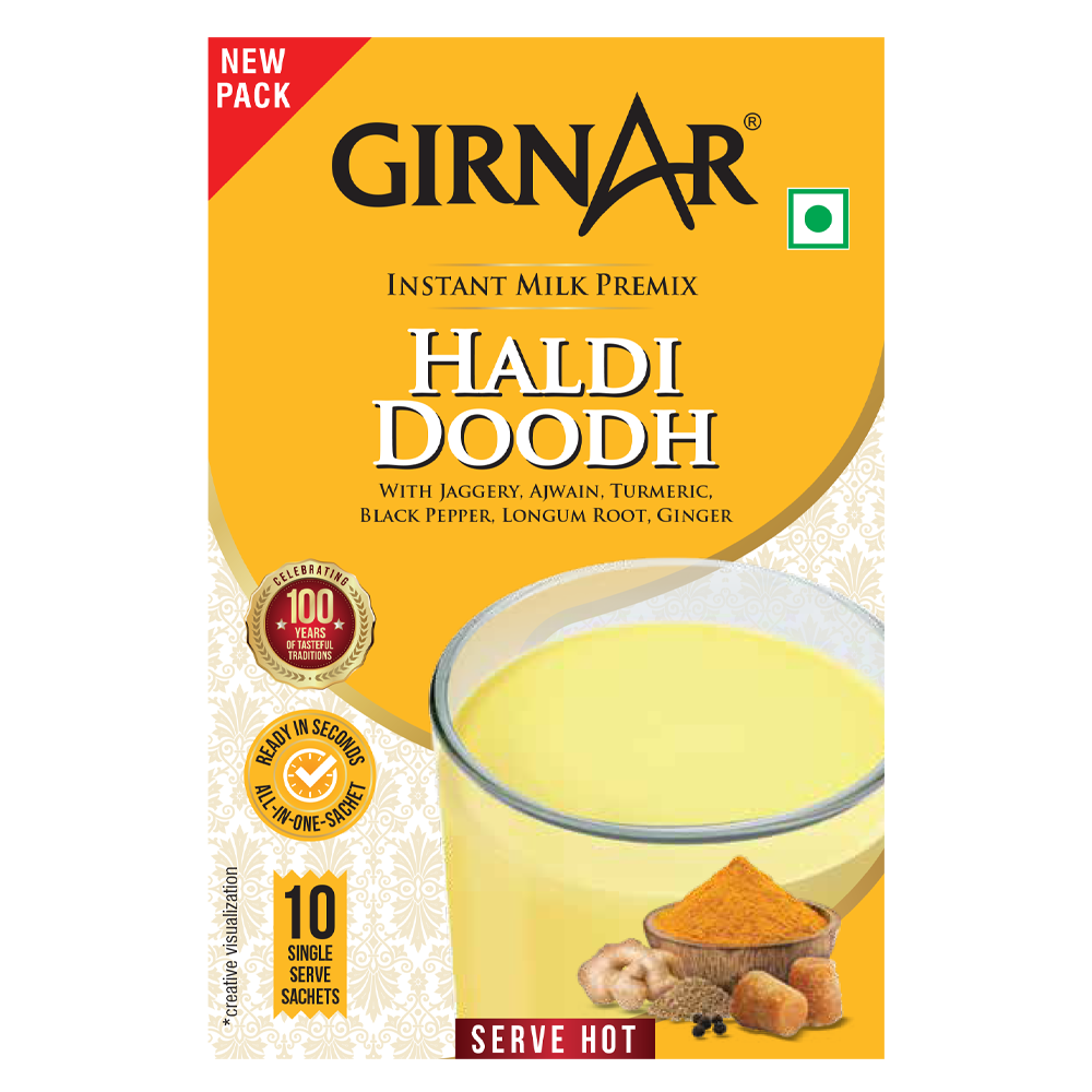 Girnar Instant Milk Premix Haldi Doodh