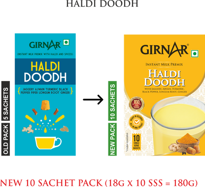 Girnar Instant Milk Premix Haldi Doodh