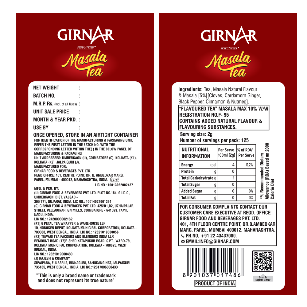 Girnar Masala Tea