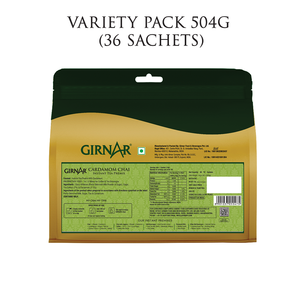 Girnar Instant Tea Premix With Cardamom