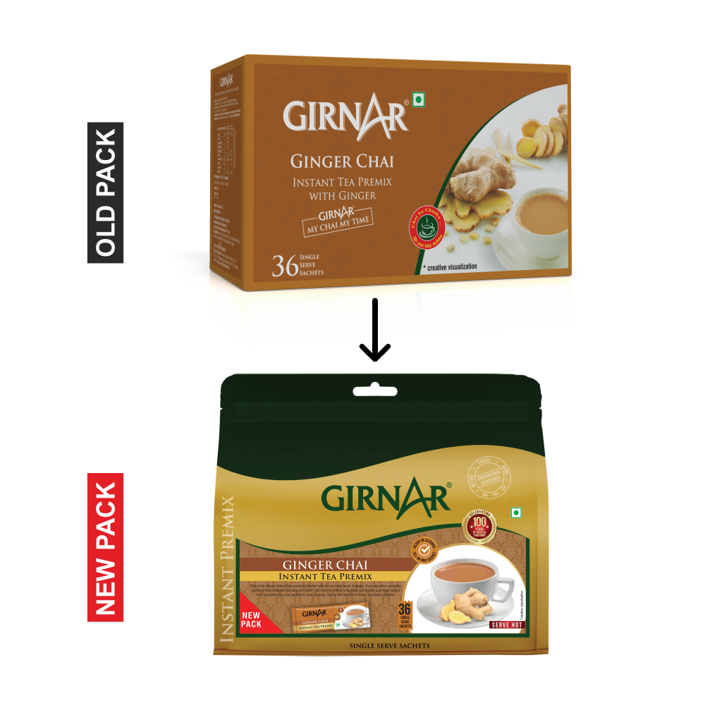 Girnar Instant Tea Premix With Ginger