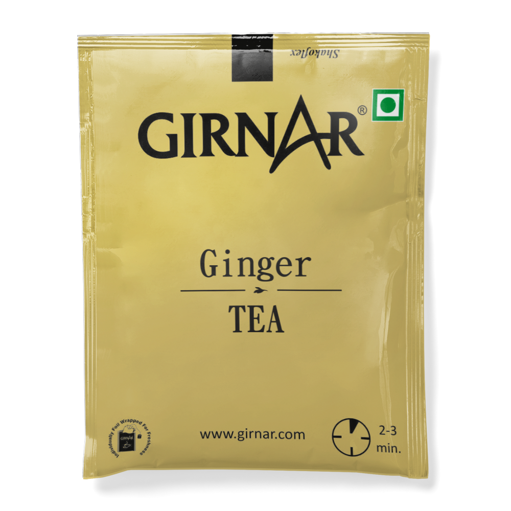 Girnar Black Tea Bags - Adrak