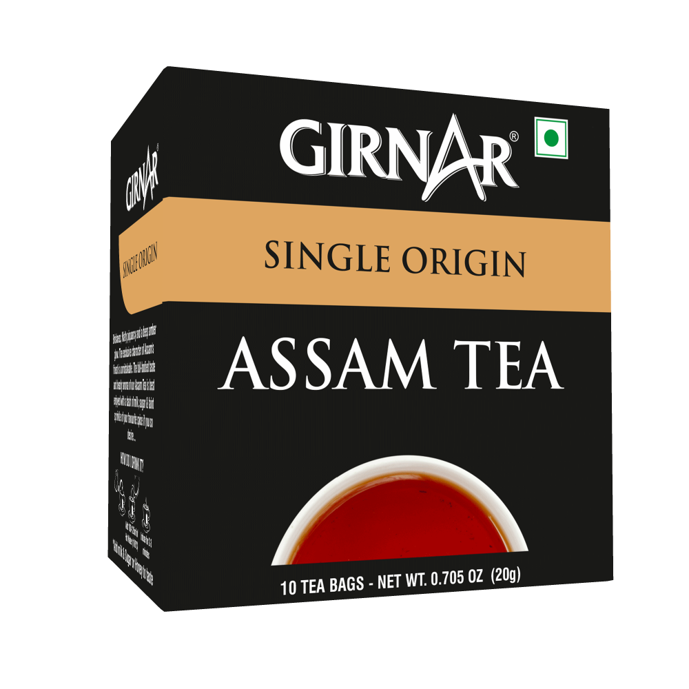 Girnar Single Origin Black Tea Bags - Assam Tea