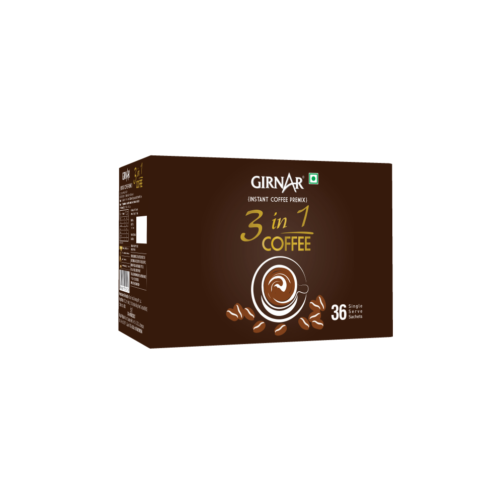 Girnar Instant Premix 3 In 1 Coffee
