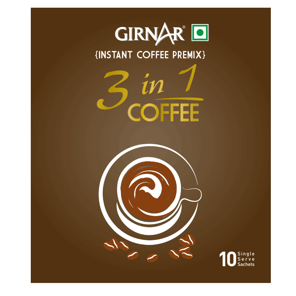 Girnar Instant Premix 3 In 1 Coffee
