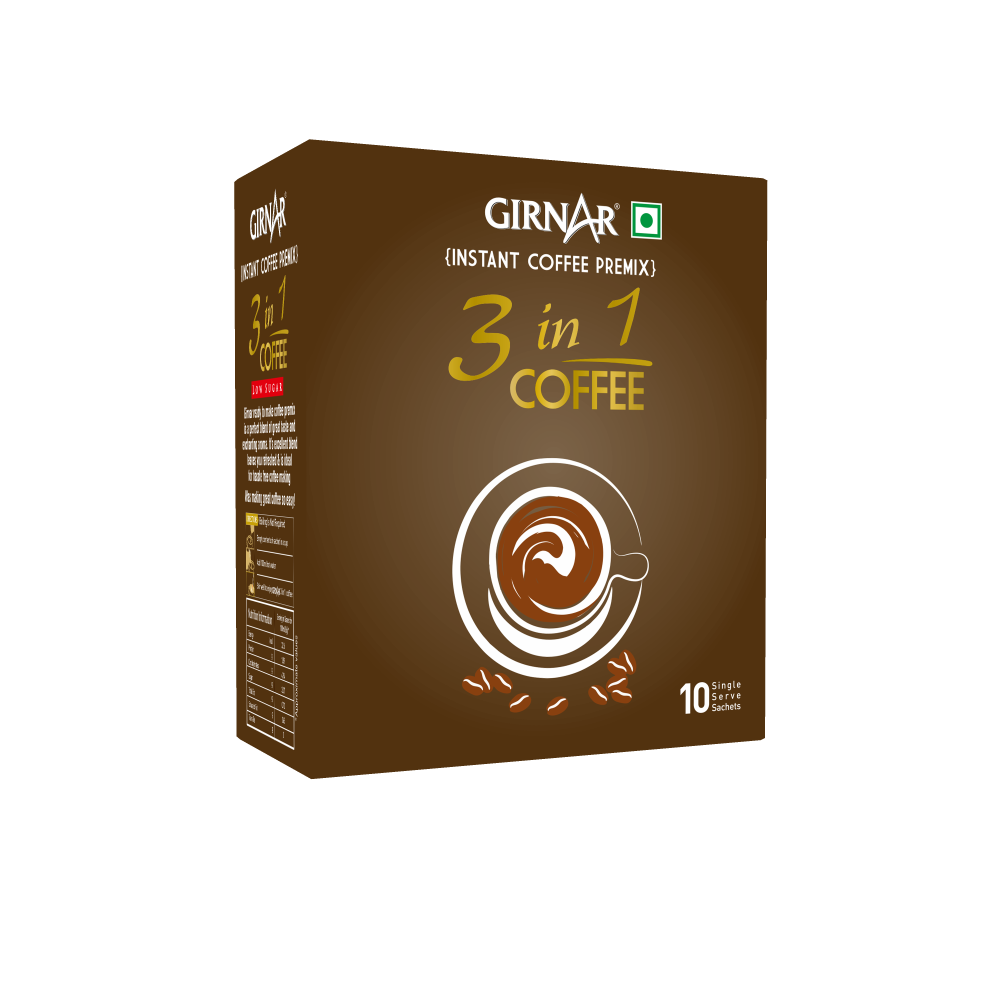 Girnar Instant Premix 3 In 1 Coffee