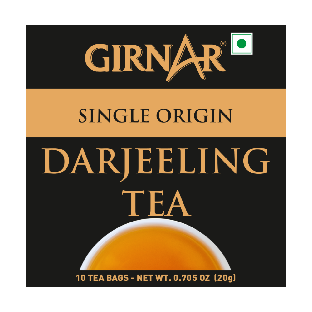 Girnar Single Origin Black Tea Bags - Darjeeling Tea