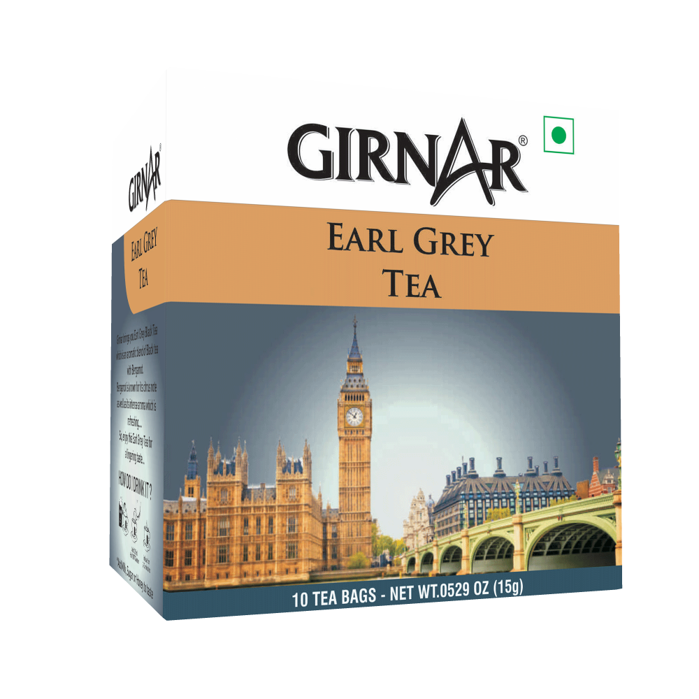 Girnar Black Tea Bags - Earl Grey