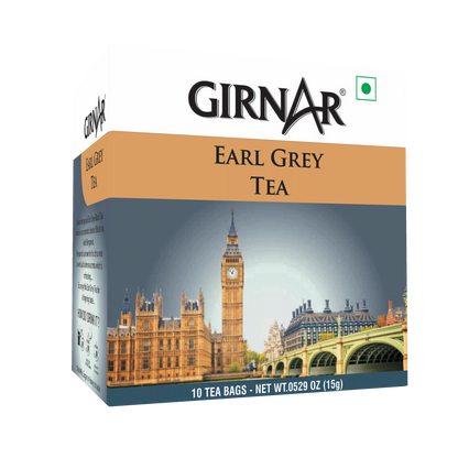 Girnar Black Tea Bags - Earl Grey