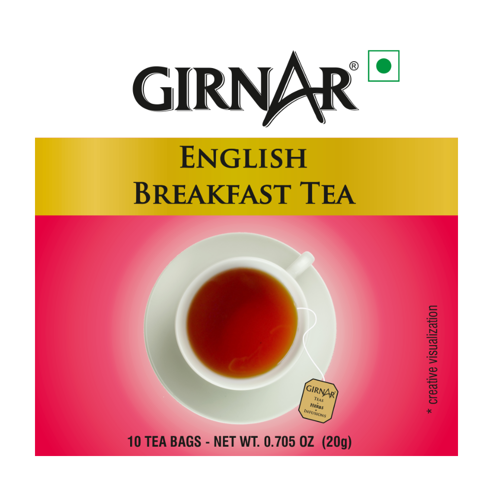 Girnar Black Tea Bags - English Breakfast