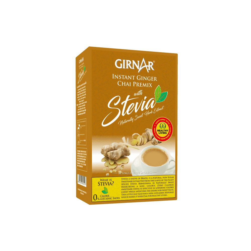 Girnar Instant Ginger Chai Premix With Stevia
