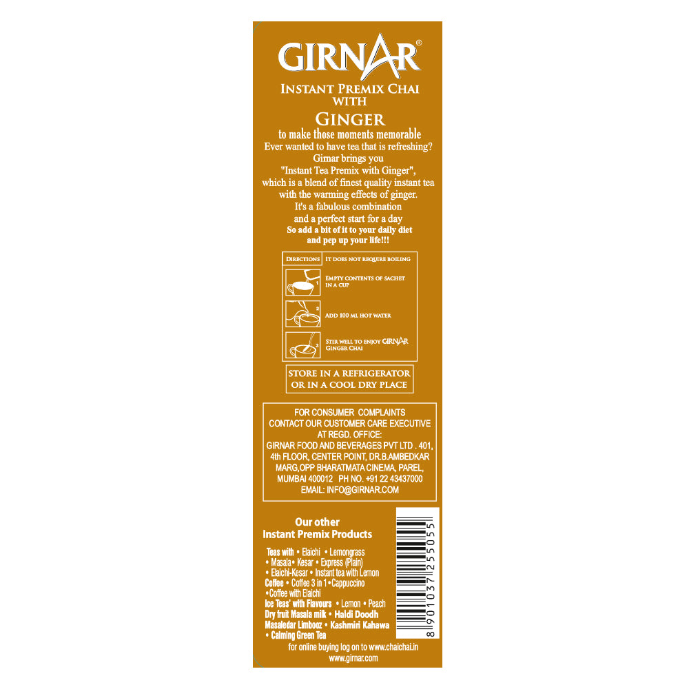 Girnar Instant Tea Premix With Ginger