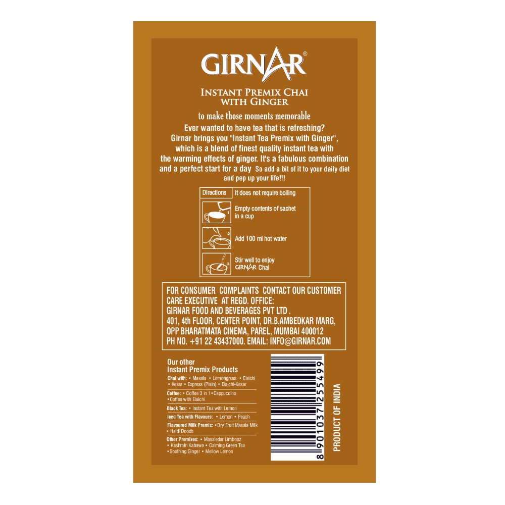 Girnar Instant Tea Premix With Ginger