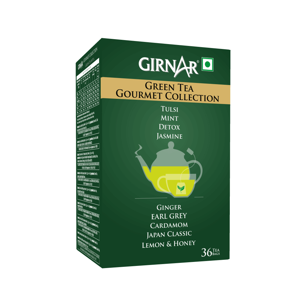 Girnar Green Tea Bags Gourmet Collection