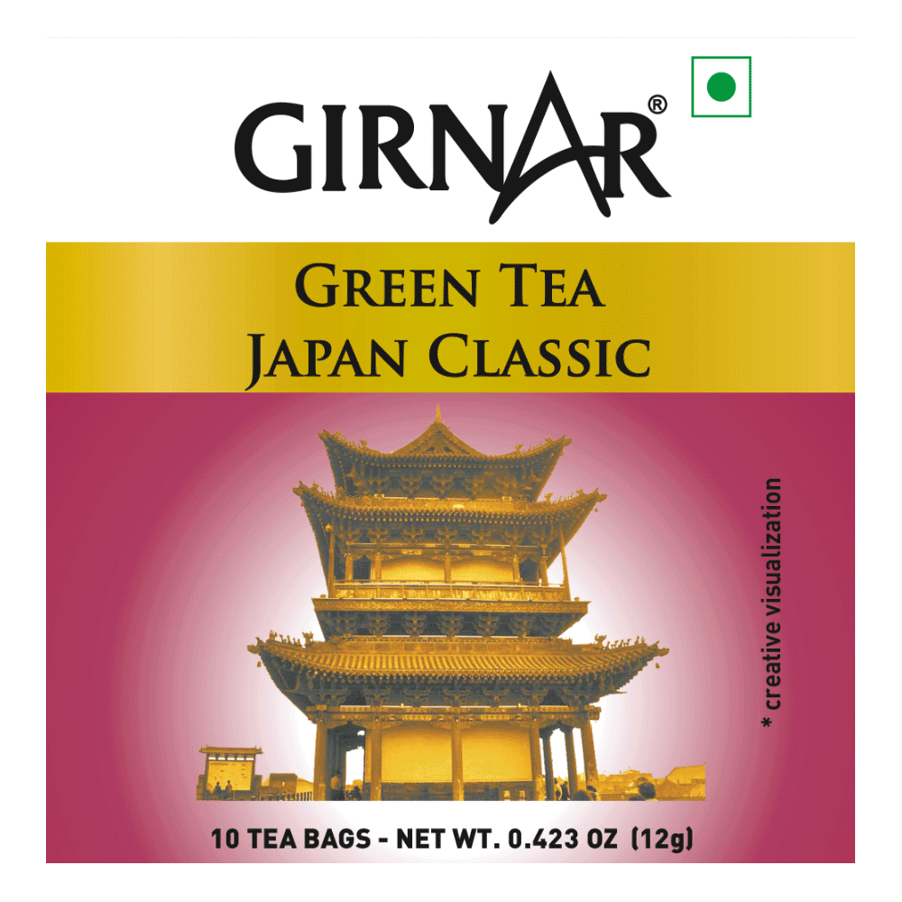 Girnar Green Tea Bags - Japan Classic