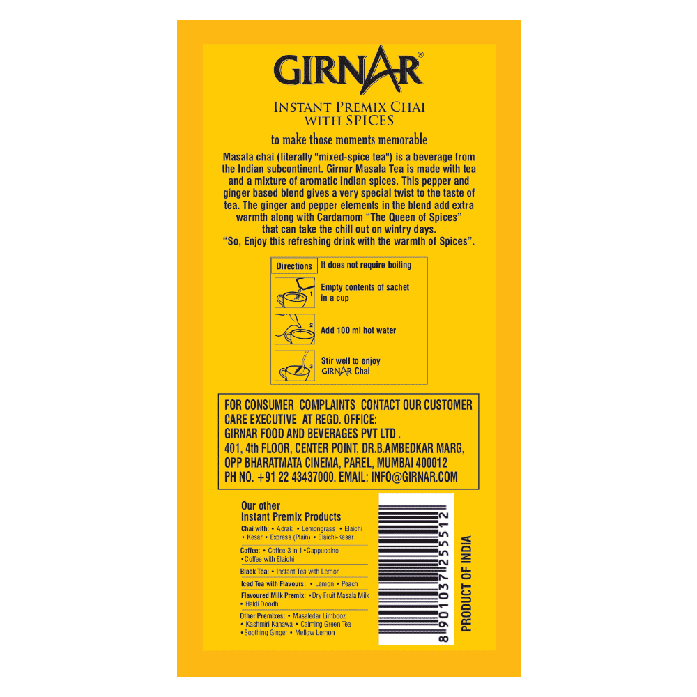 Girnar Instant Tea Premix With Masala