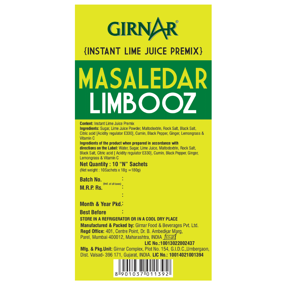 Girnar Instant Premix Masaledar Limbooz