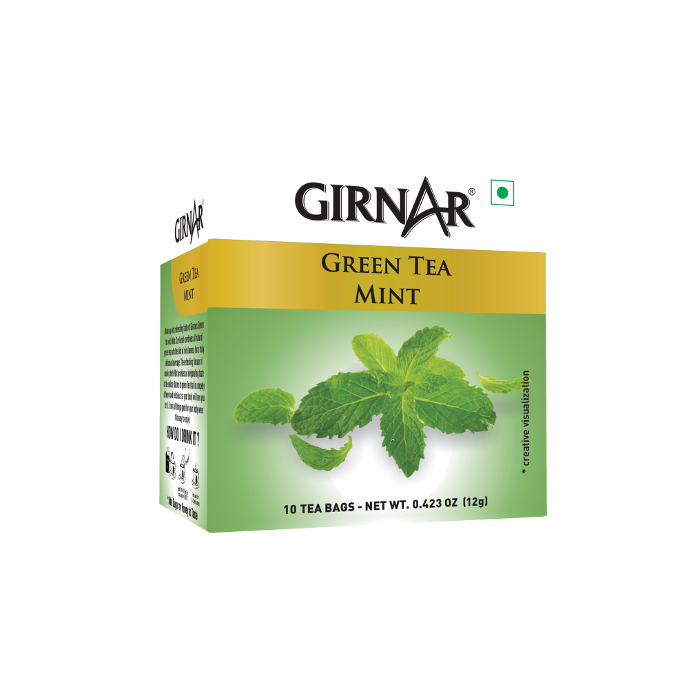 Girnar Green Tea Bags - Mint