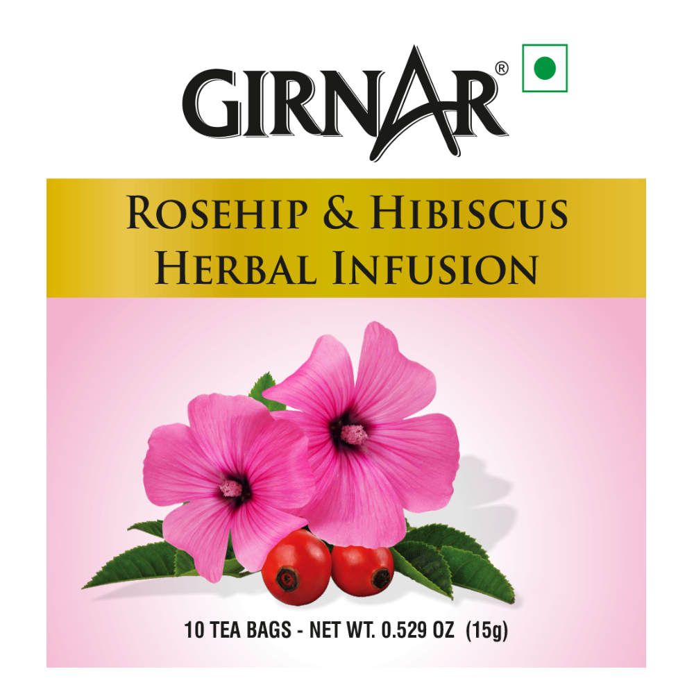 Girnar Rosehip & Hibiscus Herbal Infusion
